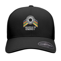 Universe Of Energy In Vintage Distressed Style Seamless Cap | Artistshot