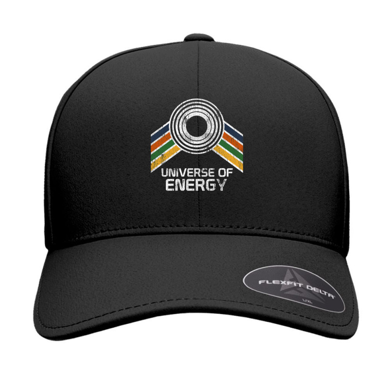 Universe Of Energy In Vintage Distressed Style Seamless Cap by cm-arts | Artistshot