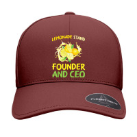 Lemonade Stand Founder And Ceo Lemon Juice Boss T Shirt Seamless Cap | Artistshot