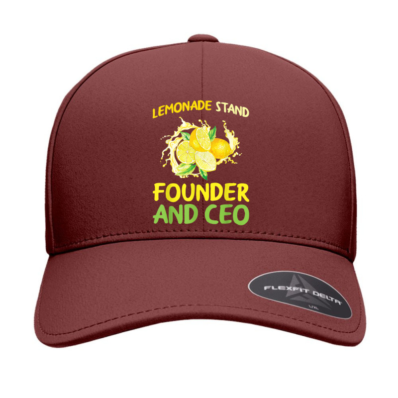 Lemonade Stand Founder And Ceo Lemon Juice Boss T Shirt Seamless Cap | Artistshot