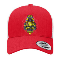 Egyptian God Anubis, Egyptian God Anubis Art, Egyptian God Anubis Vint Yupoong Trucker Cap | Artistshot