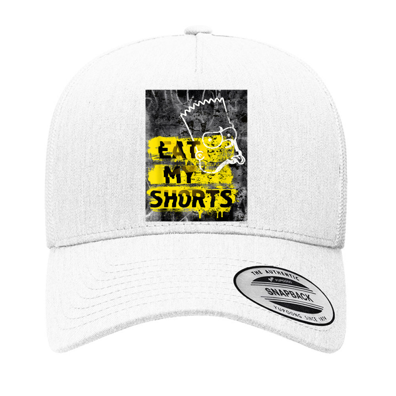 The Simpsons Bart Simpson Eat My Shorts Graffiti T Shirt Yupoong Trucker Cap by cm-arts | Artistshot