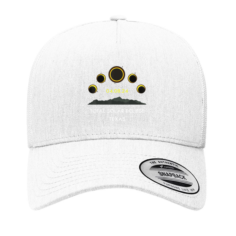 America Totality 04 08 24 Total Solar Eclipse 2024 Texas Yupoong Trucker Cap by cm-arts | Artistshot