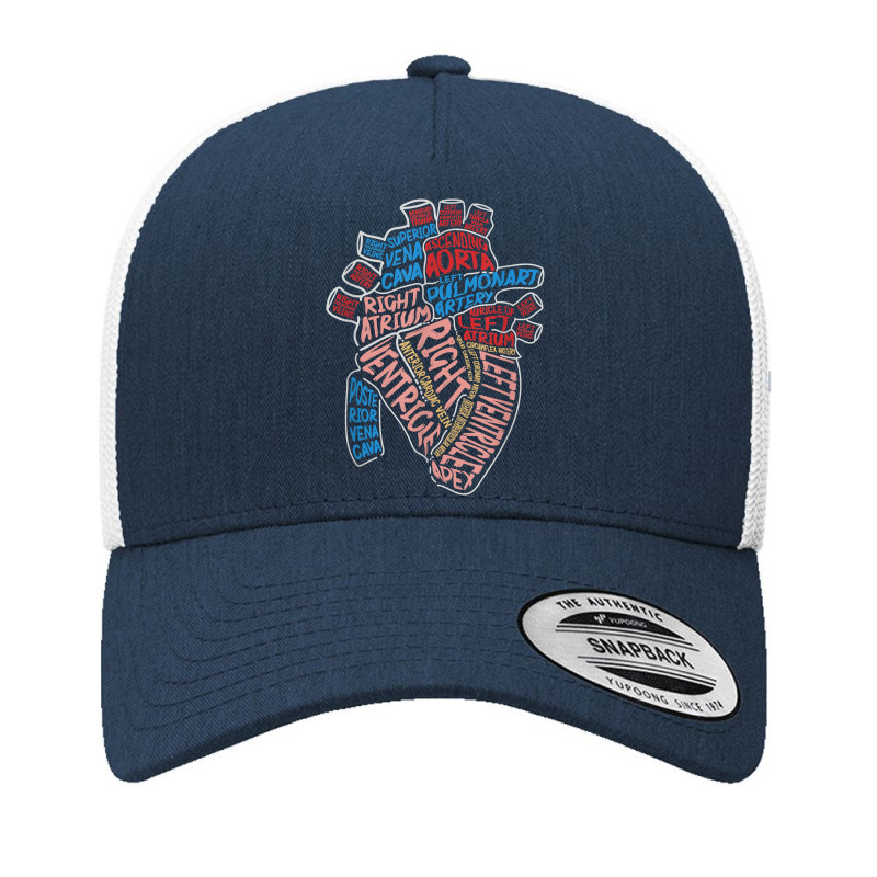 Anatomical Human Heart Cardiology Medical Cardiac Nurse Yupoong Trucker Cap by BonnieTori | Artistshot