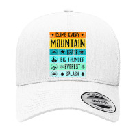 Climb Mt Everest Shirt Splash Mountain Shirt Space Mountain Premium T Yupoong Trucker Cap | Artistshot