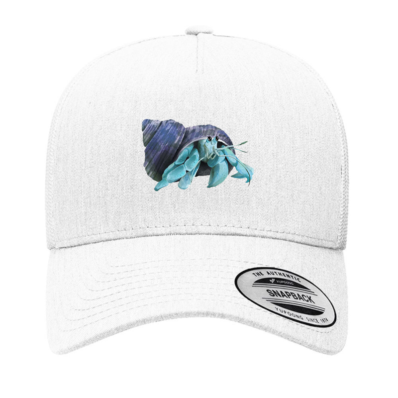 Aqua Colored Hermit Yupoong Trucker Cap | Artistshot