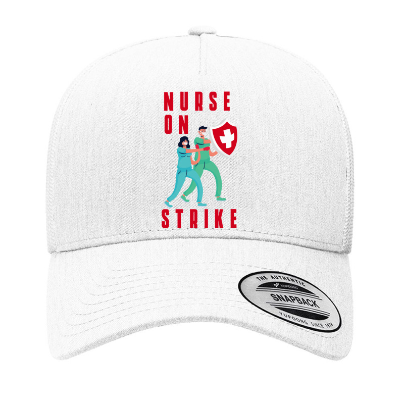 Nurses On Strike Yupoong Trucker Cap by cm-arts | Artistshot