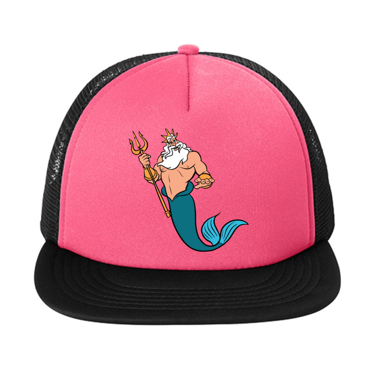 King Triton Foam Snapback hat by semfolan | Artistshot