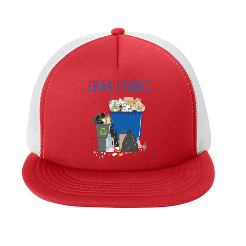 Trash Taste Foam Snapback hat by cm-arts | Artistshot