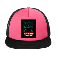 Trash Taste Active Foam Snapback Hat | Artistshot