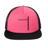 Carbon Type R Racing Stripe Foam Snapback Hat | Artistshot