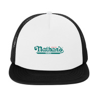 Nathan's Famous Resto Foam Snapback Hat | Artistshot