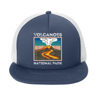 Volcanoes Souvenir National Park Hawaii Volcano Island Foam Snapback Hat | Artistshot