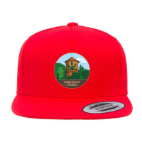 Point Place Water Tower 5 Panel Snapback Cap | Artistshot