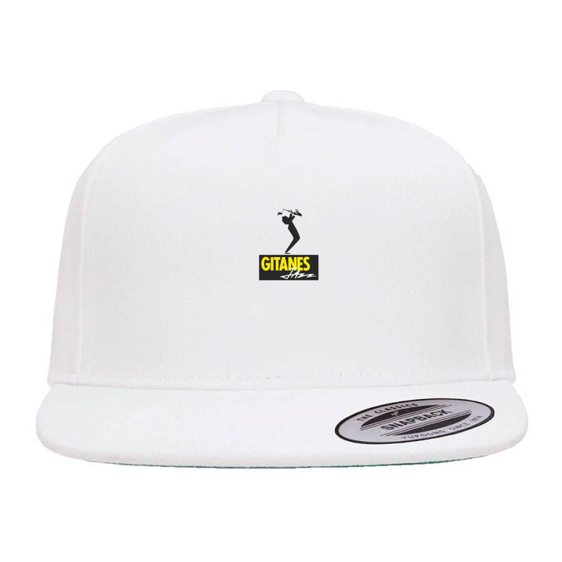 Cool Gitanes Jazz Design 5 Panel Snapback Cap | Artistshot