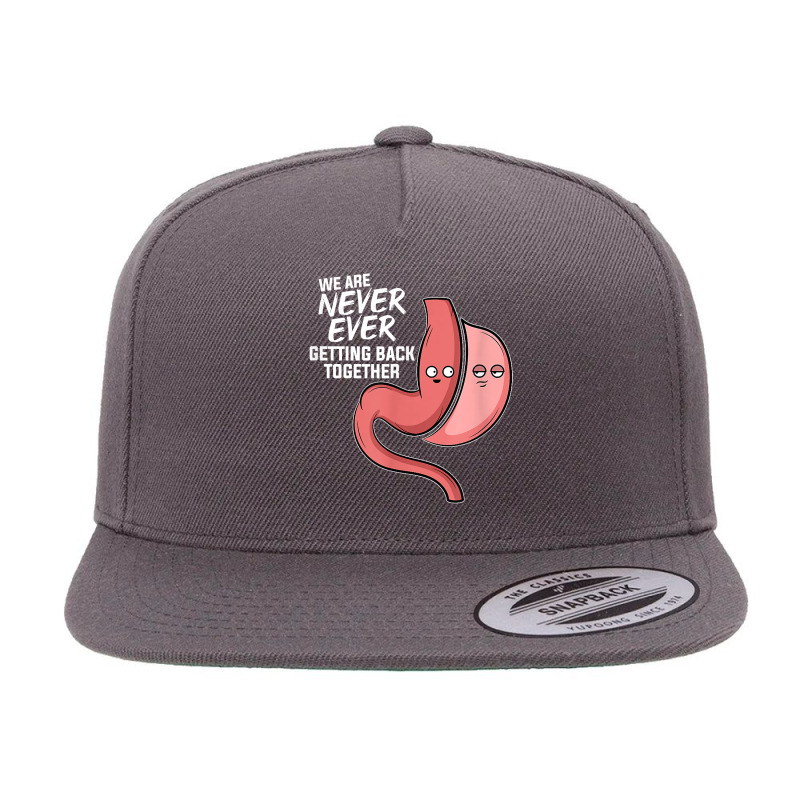 Funny Sleeve Gastric Surgery Bariatric Medical T Shirt 5 panel snapback cap by homyfelaego | Artistshot