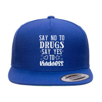 Say No To Yes To Kindness Red Ribbon Week Awareness 5 Panel Snapback Cap | Artistshot