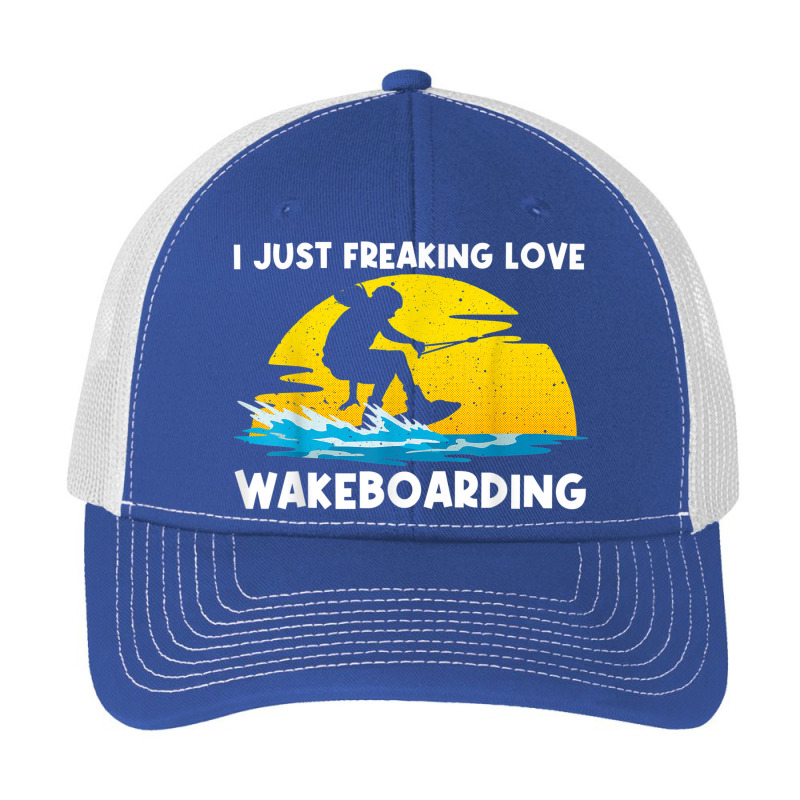 Cool Wakeboarding Design For Men Women Wakeboard Wakeboarder Pa Trucker Cap | Artistshot