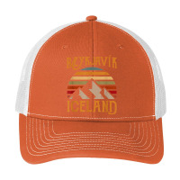 Retro Sun Reykjavik Iceland T Shirt Pa Trucker Cap | Artistshot