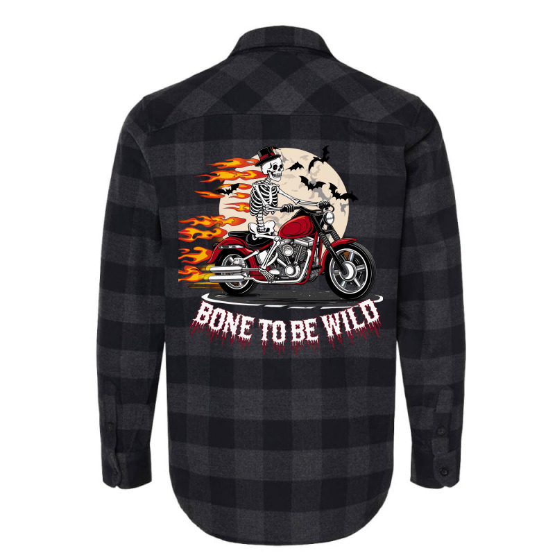 Bone To Be Wild Flannel Shirt | Artistshot