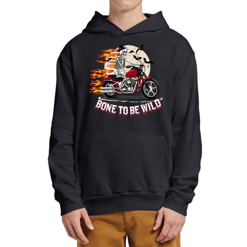 Bone To Be Wild Urban Pullover Hoodie | Artistshot