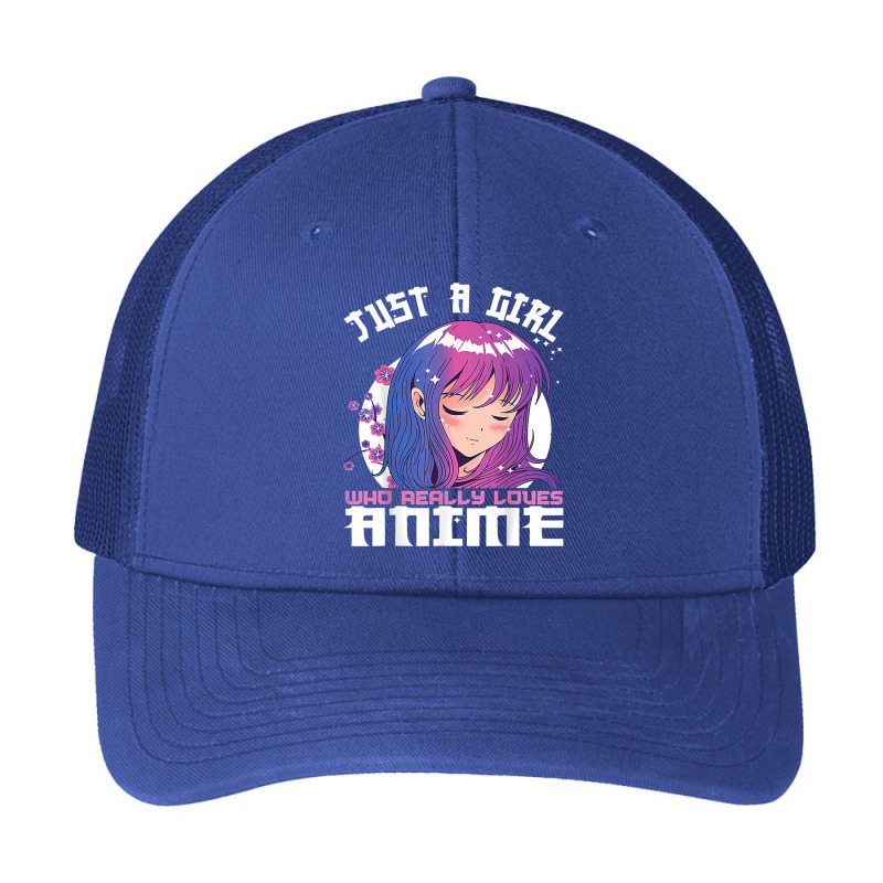 Anime Gifts For Teen Girls Just A Girl Who Loves Anime Pa Trucker Cap by fywucakoj | Artistshot