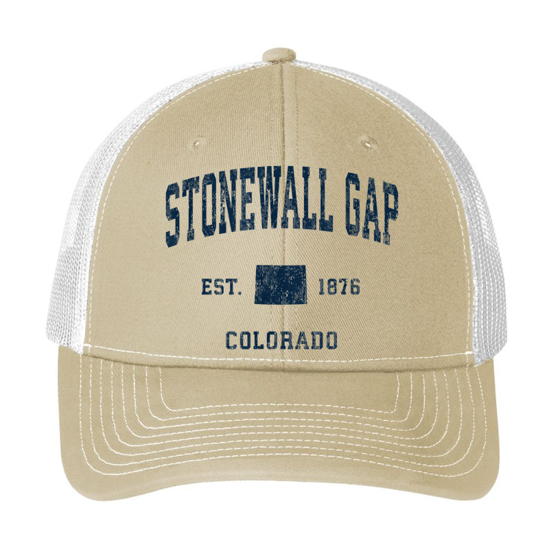 Stonewall Gap Colorado Co Vintage Athletic Navy Sports Desig Pa Trucker Cap | Artistshot