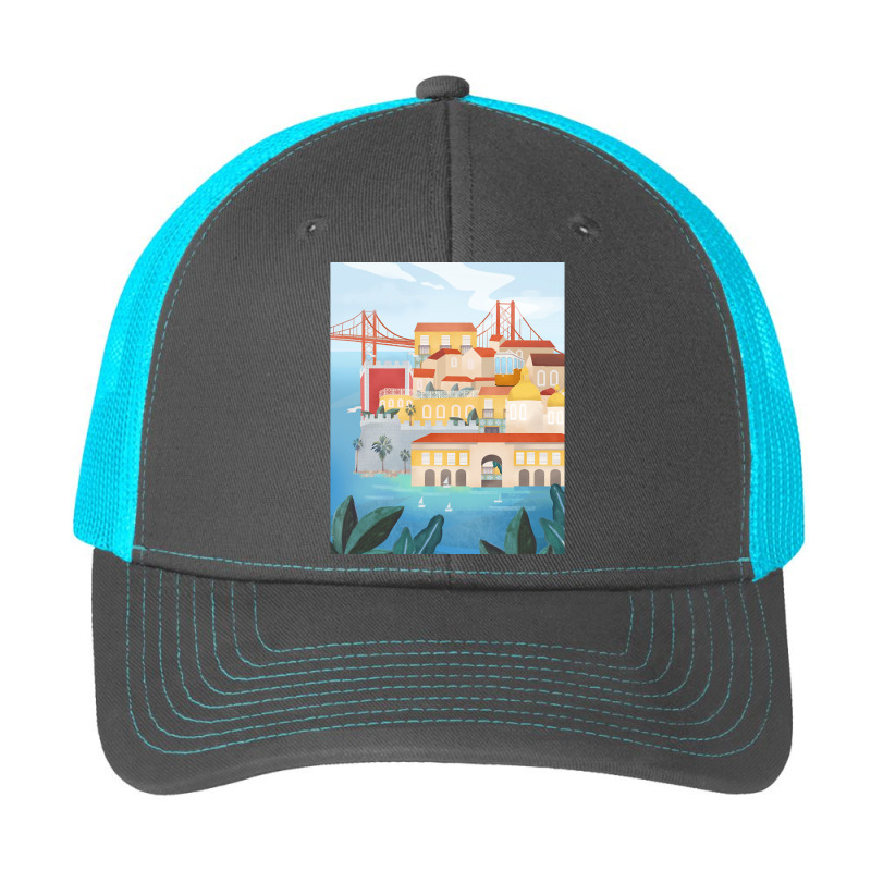 Portugal, Lisbon Pa Trucker Cap by Crowley Tidwell | Artistshot