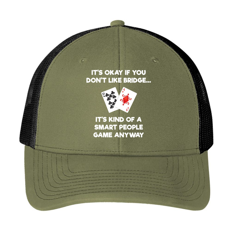 Bridge   Funny Bridge Card Game Smart People Pa Trucker Cap by cm-arts | Artistshot