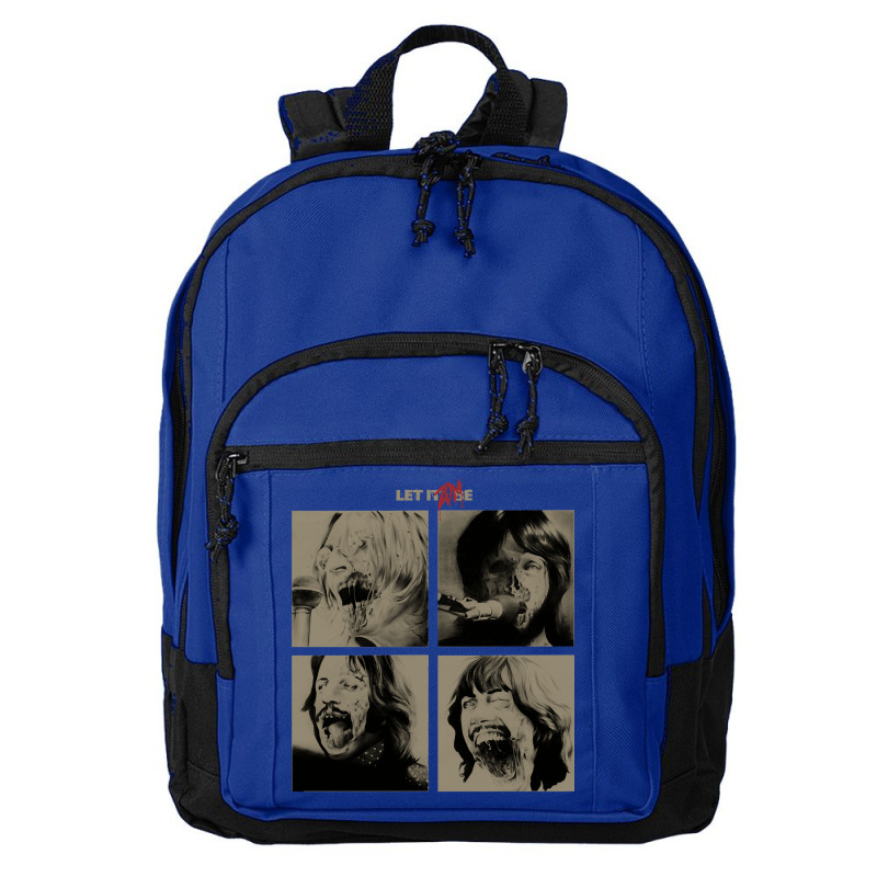 Let It Zombie, The Let It Zombie, Let, Zombie, Let It Zombie Art, Let  Basic Backpack | Artistshot