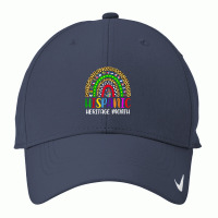 National Hispanic Heritage Month Rainbow All Countries Flags T Shirt Nike Dri-fit Cap | Artistshot