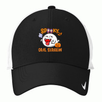 Boo Halloween Costume Spooky Oral Surgeon T Shirt Nike Dri-fit Cap | Artistshot