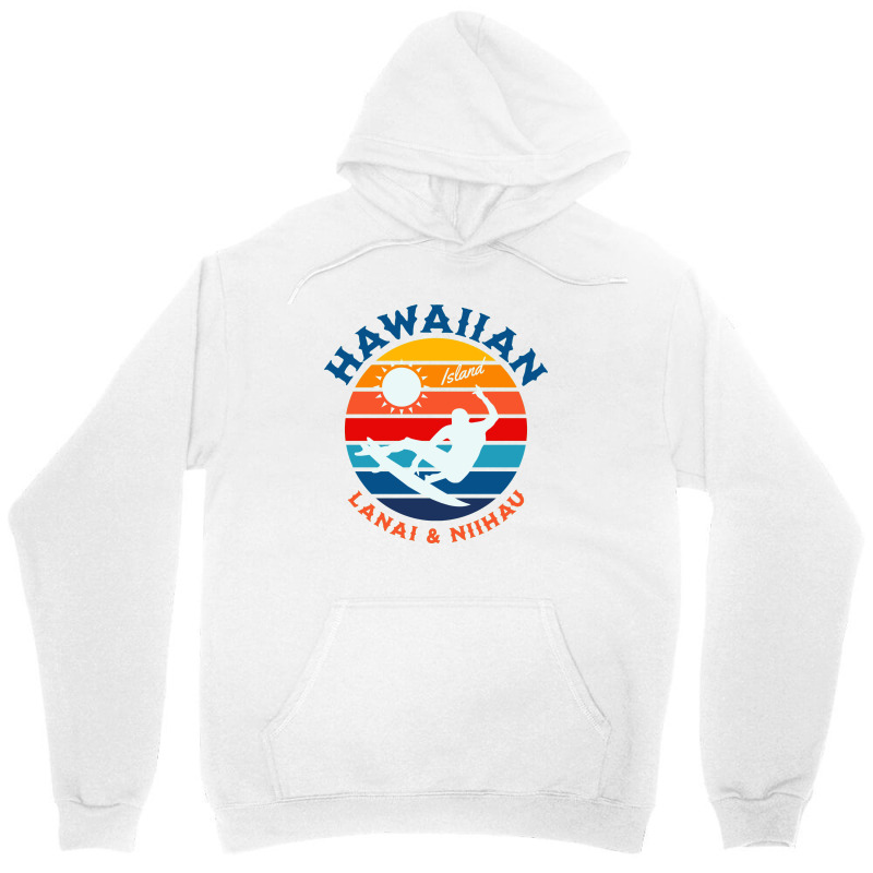 Hawaiian Islands Lanai And Niihau Unisex Hoodie by slawers | Artistshot