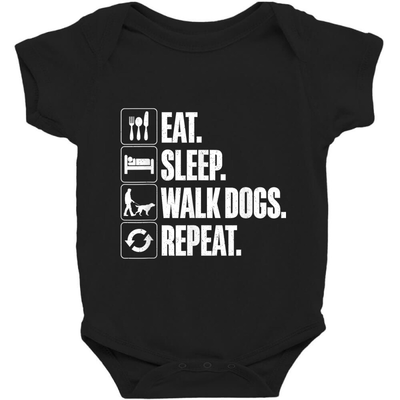 Funny Dog Waking Baby Bodysuit by Teresa Simmons | Artistshot