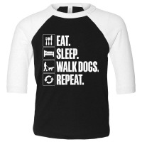 Funny Dog Waking Toddler 3/4 Sleeve Tee | Artistshot