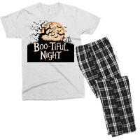 Boo Tiful Night. Halloween Men's T-shirt Pajama Set | Artistshot