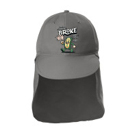 I Miss When Broke Was Just A Joke Money Economy Sun Shade Cap | Artistshot