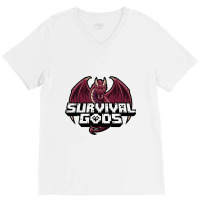 Survival Gods V-neck Tee | Artistshot