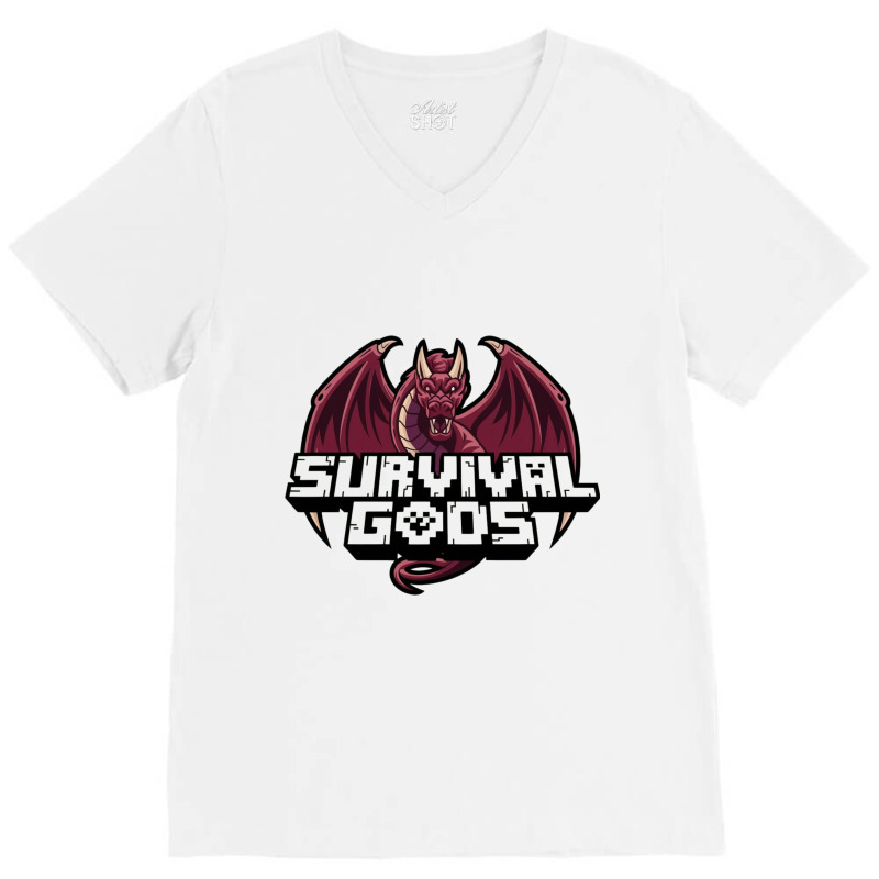 Survival Gods V-neck Tee | Artistshot