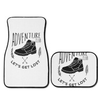 Adventure Club, Let's Get Lost, Usa Full Set Car Mats | Artistshot