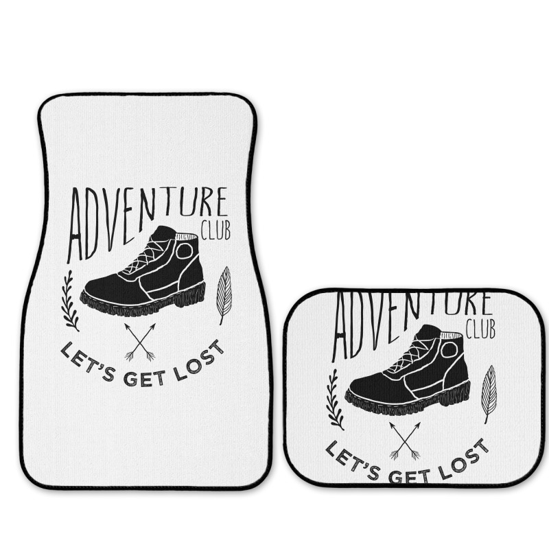 Adventure Club, Let's Get Lost, Usa Full Set Car Mats | Artistshot