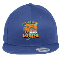 Hawaiian Island Oahu Flat Bill Snapback Cap | Artistshot