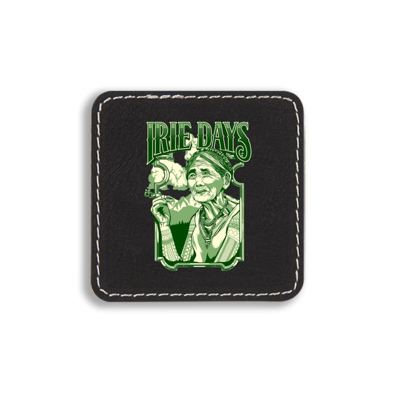 Irie Days Square Leatherette Patch | Artistshot