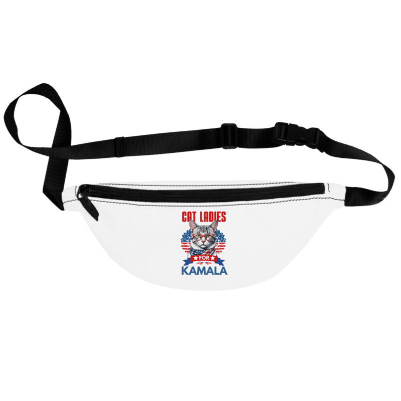 Cat Ladies For Kamala 2024 Fanny Pack | Artistshot