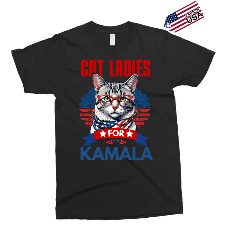 Cat Ladies For Kamala 2024 Exclusive T-shirt | Artistshot