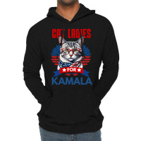 Cat Ladies For Kamala 2024 Lightweight Hoodie | Artistshot