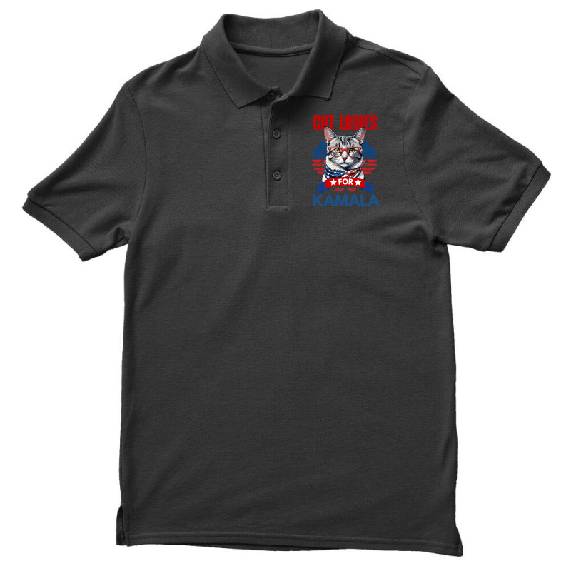 Cat Ladies For Kamala 2024 Men's Polo Shirt | Artistshot