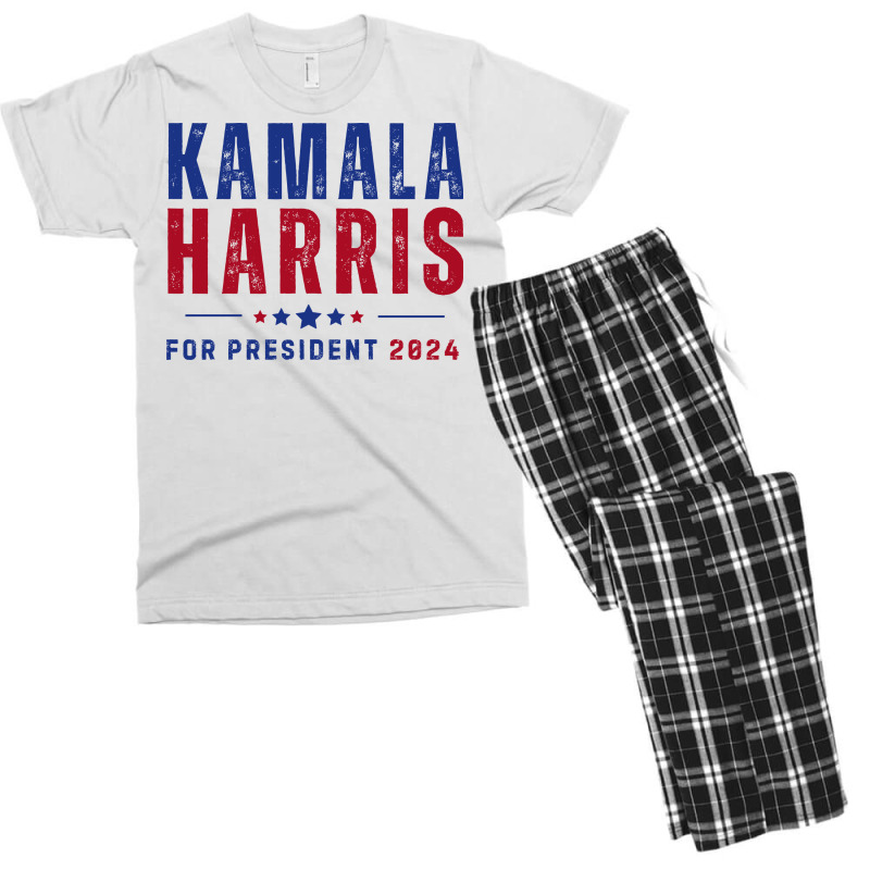 Kamala For President 2024 Men's T-shirt Pajama Set | Artistshot