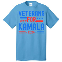 Veterans For Kamala Basic T-shirt | Artistshot