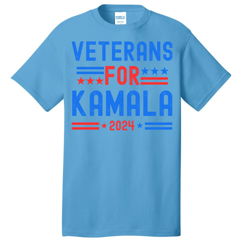 Veterans For Kamala Basic T-shirt | Artistshot